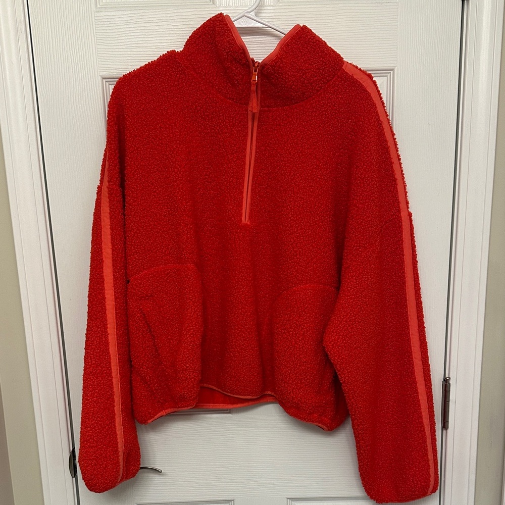 Old Navy Red Teddy Jacket